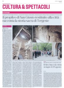 Restauro Propilei di San Giusto