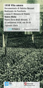Documentario VITA AMARA Liceo Petrarca Associazione Fuoritesto